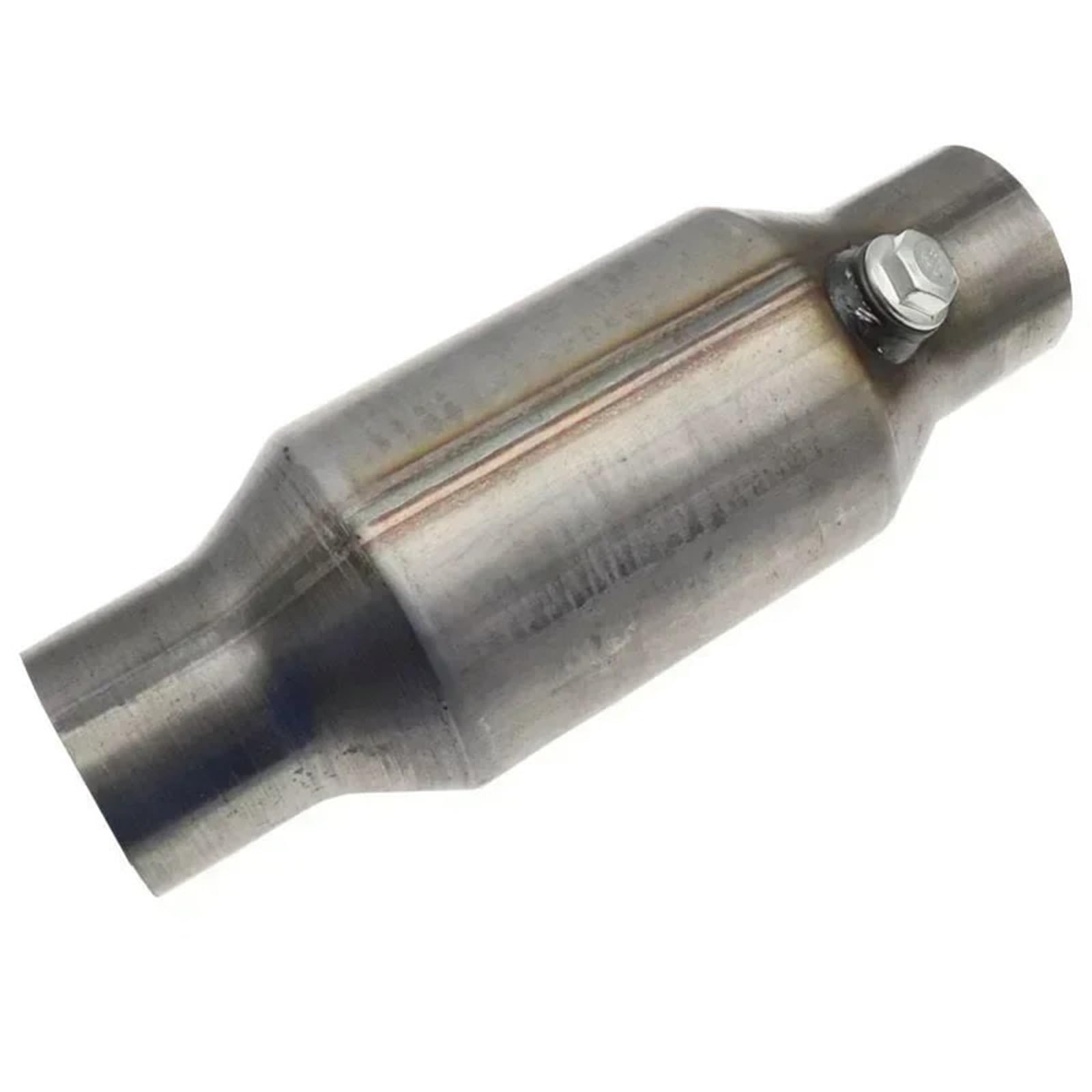 Convertitore catalitico da 6000 libbre, universale, ingresso/uscita da 6,35 cm/2,5", 400 fori, dispositivo di controllo delle emissioni Catalizzatore Catalitico Catalizzatore(EURO 2 Metal)