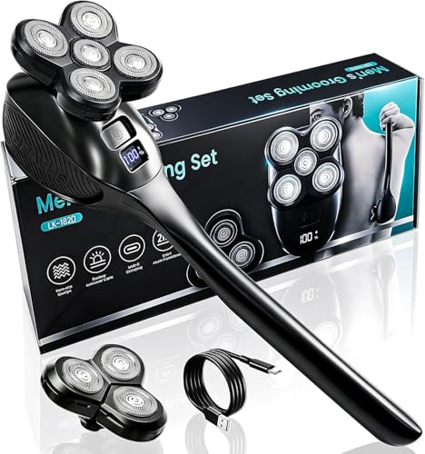 Back Shaver for Men Rechargeable Electric Back Shaver with Long Handle