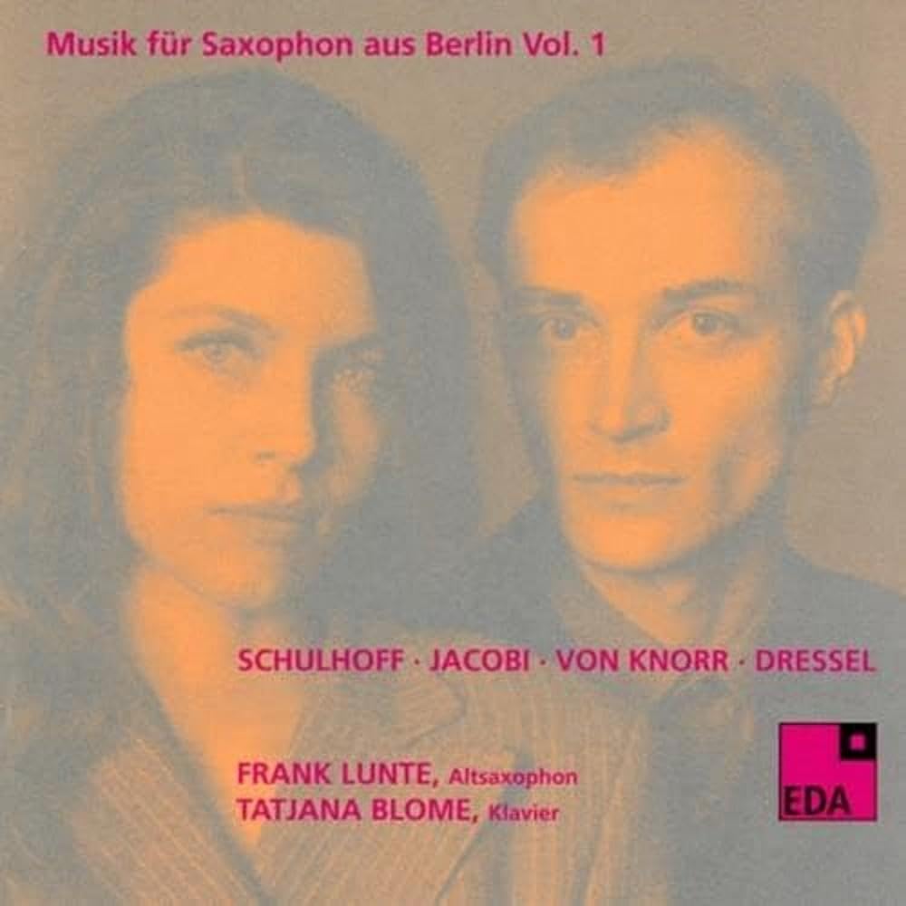 Music for Saxophone from Berlin, Vol. 1: 1930-32