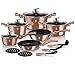 Produktbild Berlinger Haus Metallic 15-teiliges Kochgeschirr-Set mit Rotgold-Finish