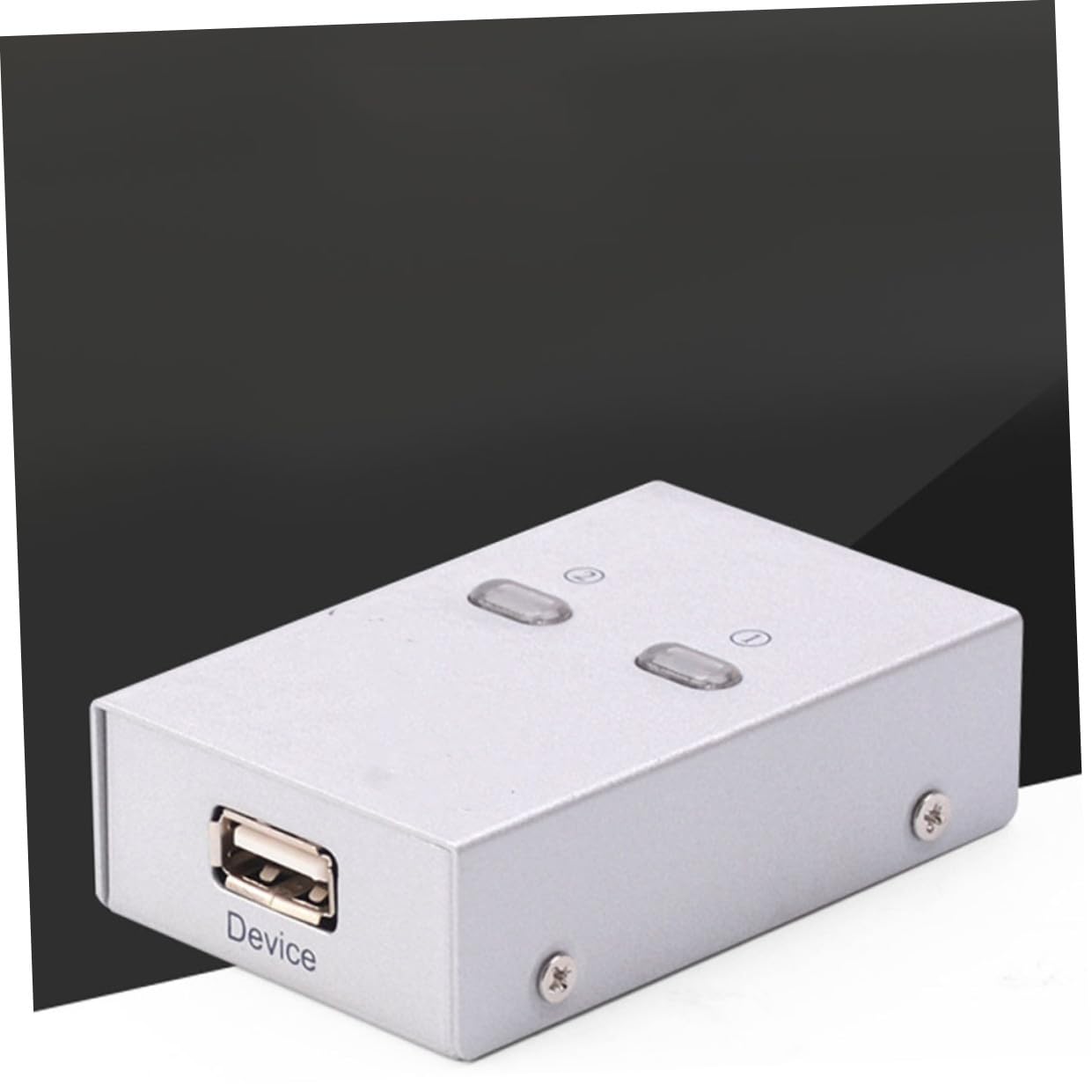 2piezas USB Conmutador Automático para Dispositivos Periféricos para Impresoras y Escáneres Sin Cables Adicionales