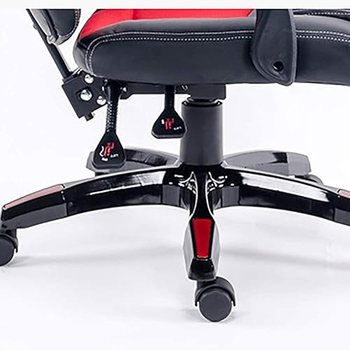 Miniatura 7 de Silla de computadora para oficina en casa, silla de conferencia, silla de juego, silla giratoria de carreras, tumbado arriba y abajo, ergonómica