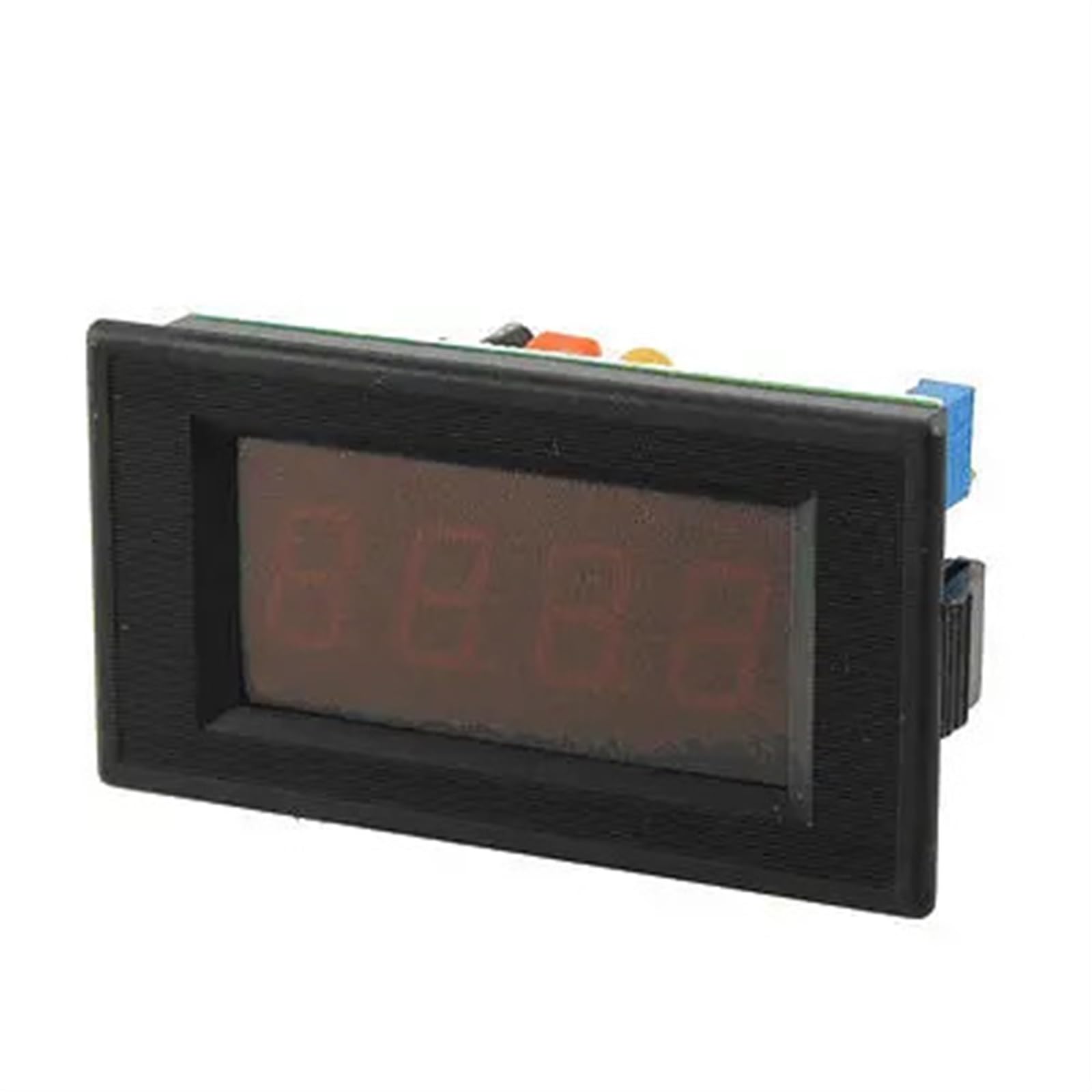 Ampèremètre DC 0-5A à affichage numérique rouge pour tableau électrique précis - 2
