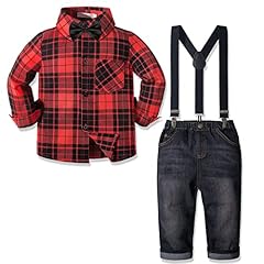 Plaid Red Denim