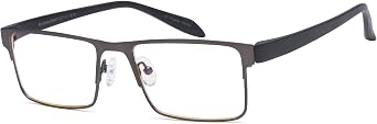 GAMMA RAY OPTICS Blue Light Blocking Glasses Anti Eye Strain 0.00