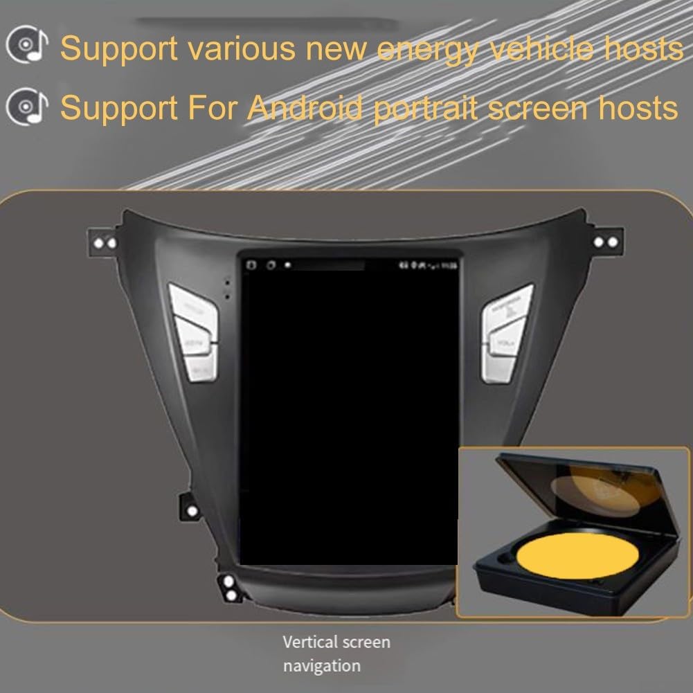 Lettore CD esterno per auto, ingresso AUX USB per navigazione su grande schermo, sintonizzatore Compact Disc per lettore mp3, anti-skip, 16,2 x 15,1 x 4,4 cm