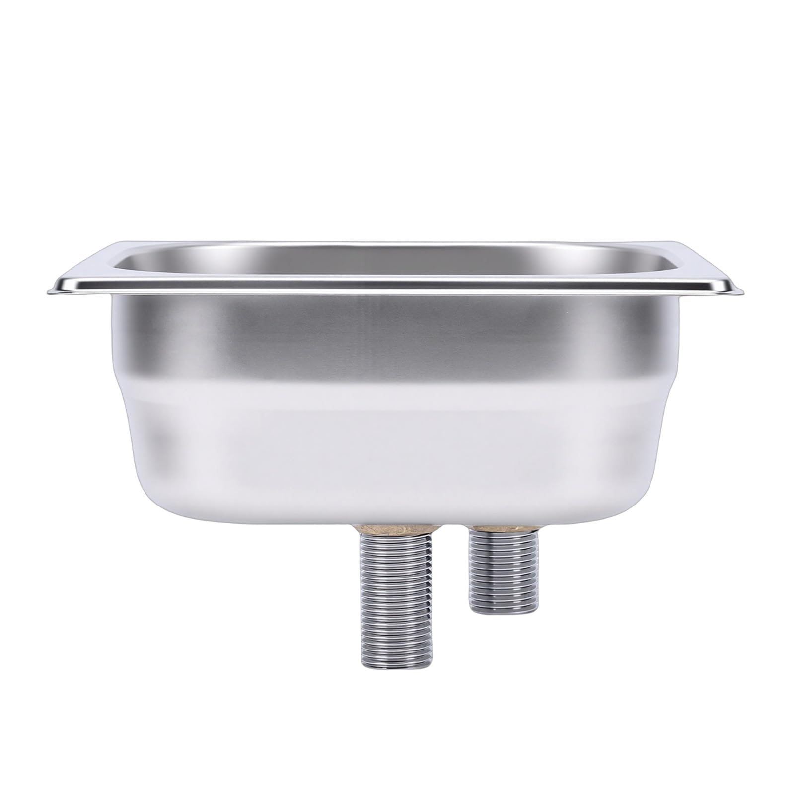 Fockety Enjuagadora de Jarras, Enjuagadora de Vidrio para Encimeras de Acero Inoxidable, Lavadora Automática de Vasos para el Hogar, Cocina, Hotel, Bar (6,9x6,4x4,7 pulgadas) (SILVER)