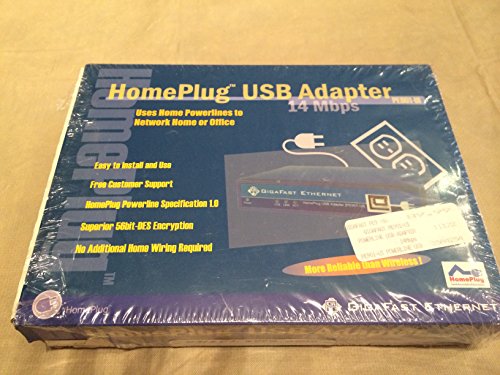 GigaFast PE901-UI 14Mbps HomePlug USB Network Adapter