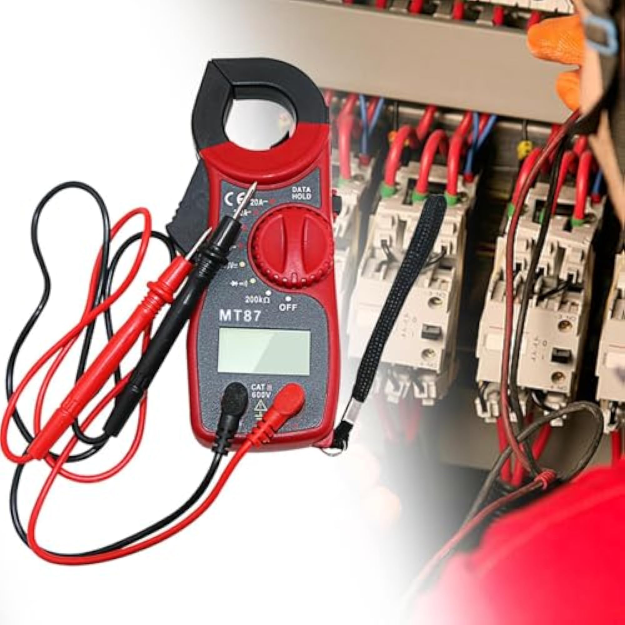 Digital Clamp Meter Multimeter Tester, Practical Tool