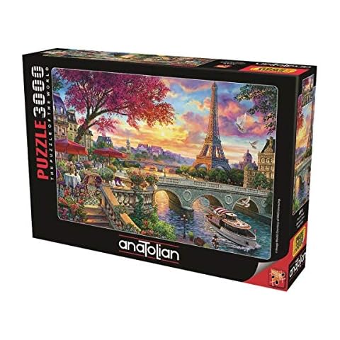 Anatolian Puzzle - Blooming Paris, 3000 Piece Jigsaw Puzzle #4919 Cover