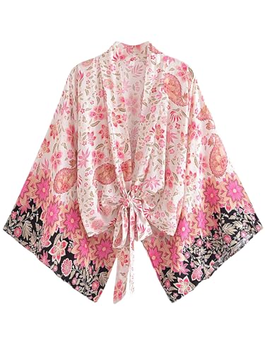 Kimono plage femmes ample pour se couvrir avec style après le bain