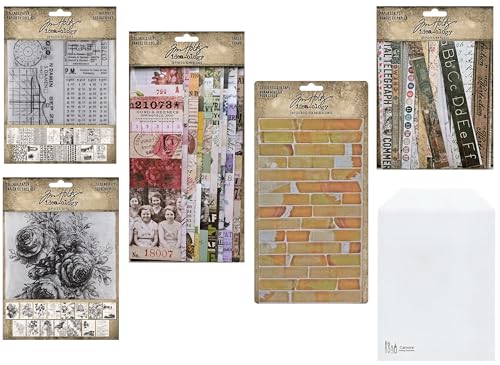 Bandes de collage Tim Holtz pour embellir et organiser vos albums facilement