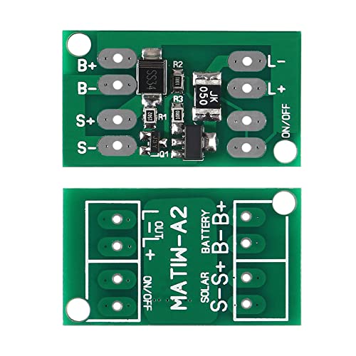 6Pcs Automatic Solar Panel Battery Charger Board Night Light Led Lamp Control Switch Battery Charger Charging Controller Module #TOP1