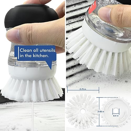 image for Shadowgallery Palm Brush Refills for OXO Good Grips Soap Dispensing Di