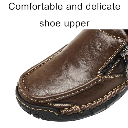 Mens Casual Loafers Shoes Breathable Slip-on Fashion Walking Shoes Business Sneakers Ofice Work Driving Dress Shoes2