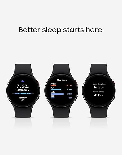 Miniatura 3 de Samsung Galaxy Watch 4 - Reloj inteligente de 1.73 pulgadas (1.732 in) con monitor de ECG para salud, fitness, correr, ciclos de sueño, GPS,