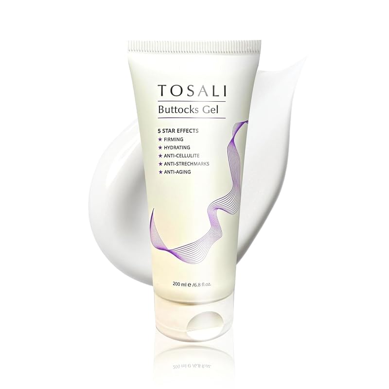 Gel corporal TOSALI com cafeína, aloe vera e óleos essenciais, 200 mL