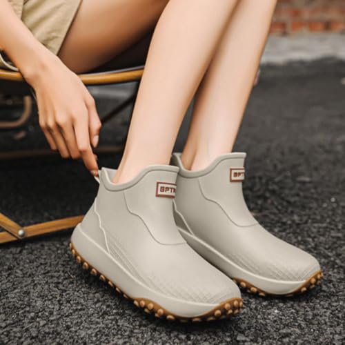 Botas de lluvia para hombre ligeras con ajuste cómodo y diseño impermeable 7