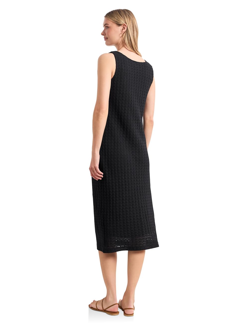 Street One Midi-Kleid mit V-Neck aus Spitze