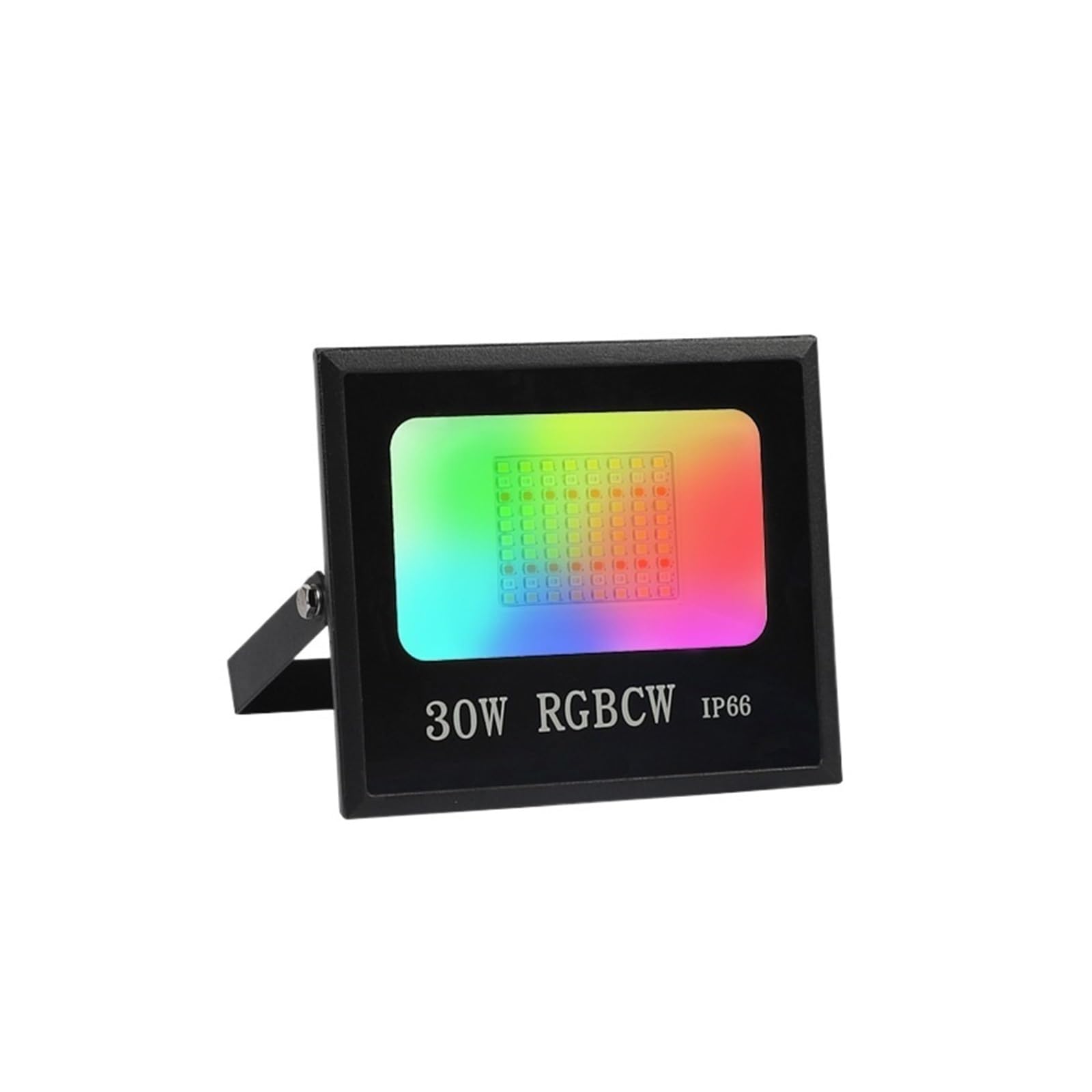 Tuya Smart Proiettore LED Riflettore Illuminazione Esterna 30W 50W 100W RGB Dimmerabile Luce Bianca Calda Fredda Supporto Faretti da Esterno(No Remote Control,30W_BTOOTH)