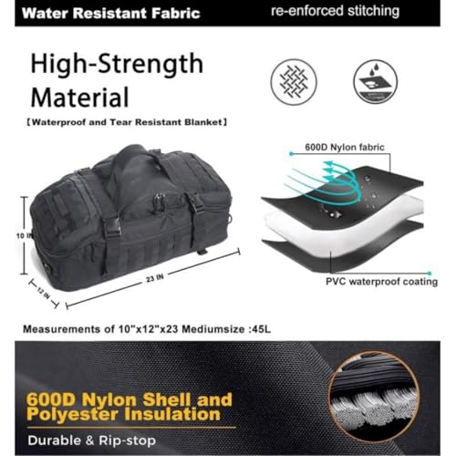 Sac à dos d'alpinisme imperméable grand volume outdoor - 5