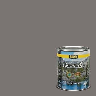 Rodda Paint CASCADIA XL Exterior Satin Paint & Primer in One, Quart, Smokescreen