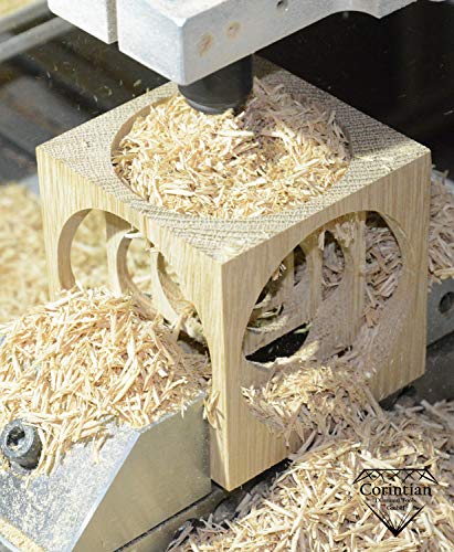 Corintian Fresa a candela singola per legno - in