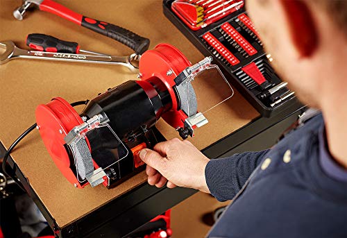 Doppelschleifer Monzana 250 Watt mit 2950 U/min und Funkenschutz