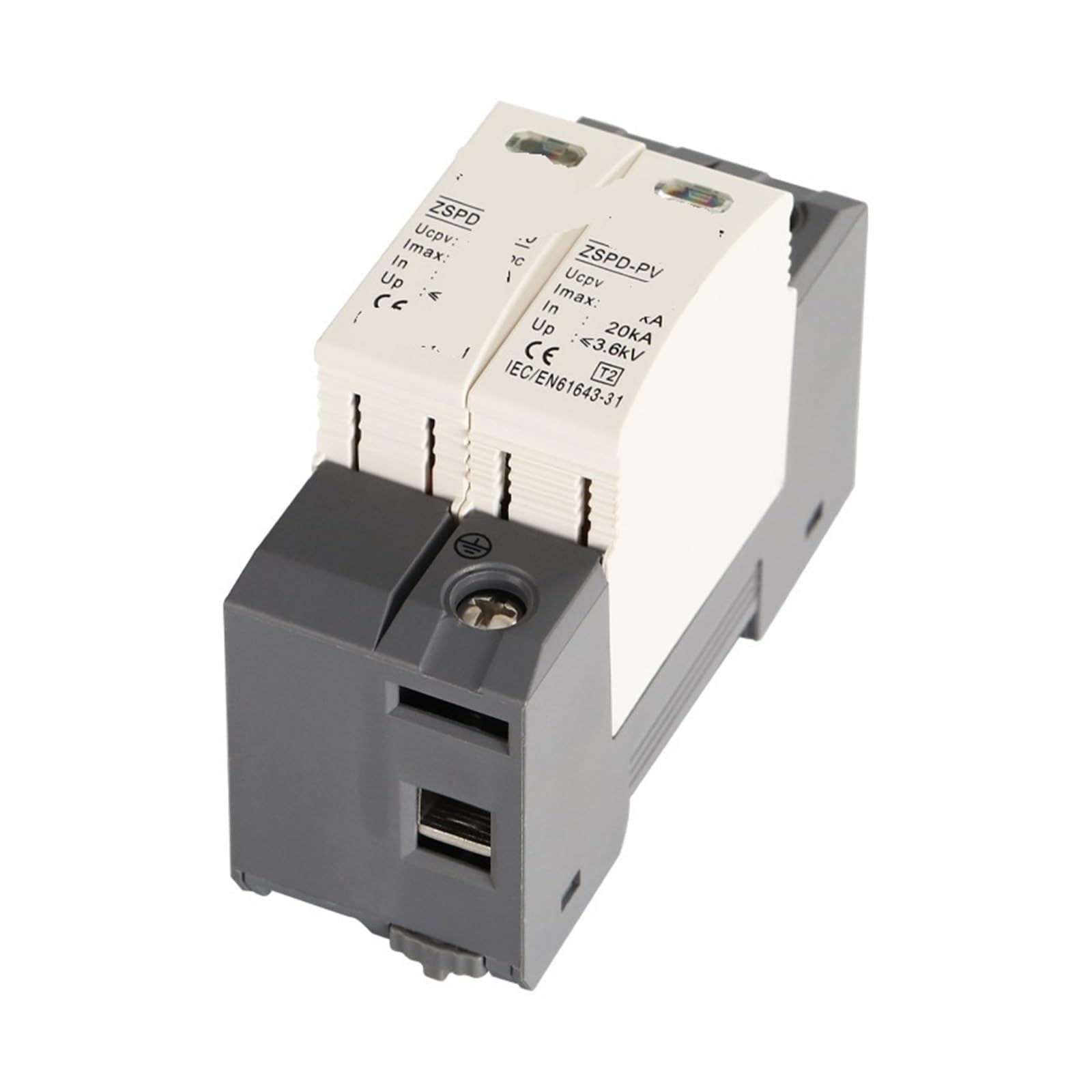 Parafoudre 2P Protector 40KDC 1000V DC haute performance pour coffret électrique DC