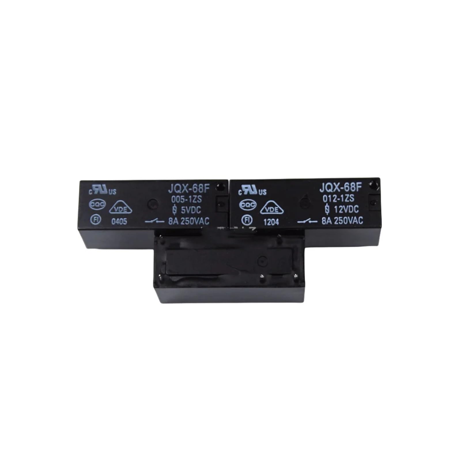 ICXLPMC 1PCS HF68F 5VDC JQX-68F 5V 5-pin 8A JQX-68F-005-1ZS