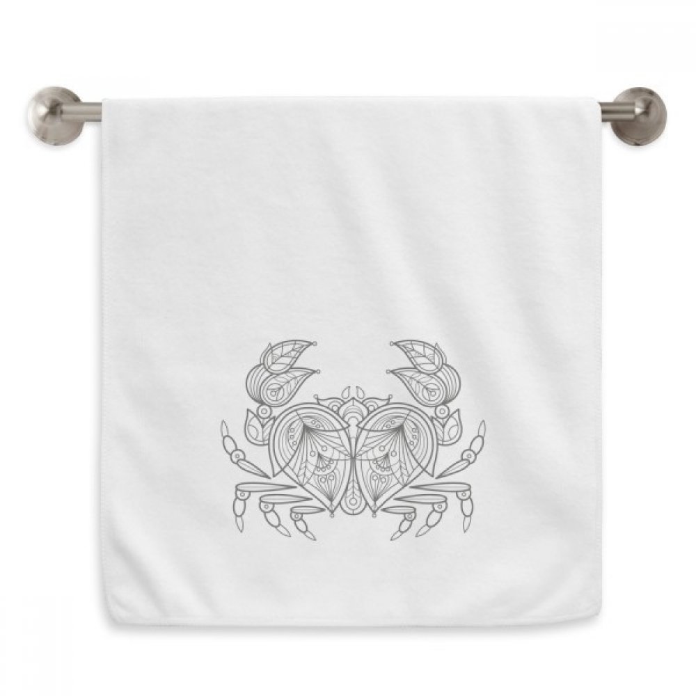 Serviette Ocean Peinture débarbouillette douce pour peau sensible et visage