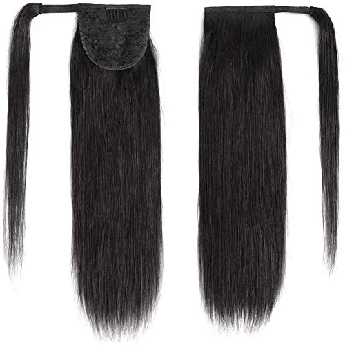Extension queue de cheval cheveux humains Remeehi pour corriger les cheveux fins