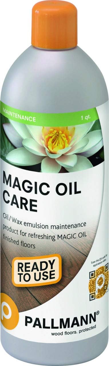 Pallmann Magic Oil Care Ready to Use Hardwood Floor Maintenance, 1 Quart Bottle