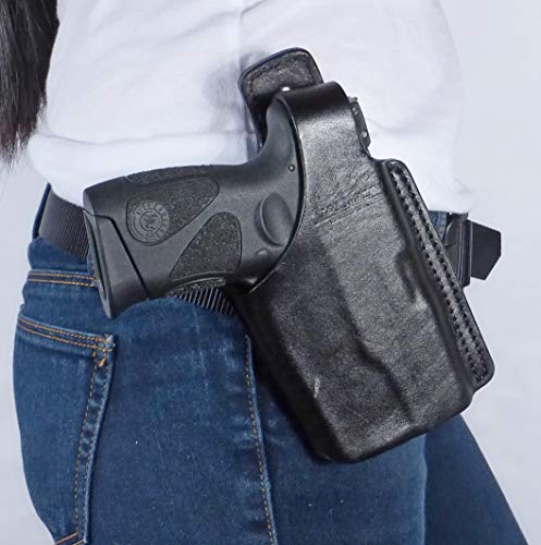 Tactical Scorpion Gear Multi Position Leather Holster: Fits Ruger Lc9 380 Crimson Or Lasermax Laser - With Or Without Laser #TOP1
