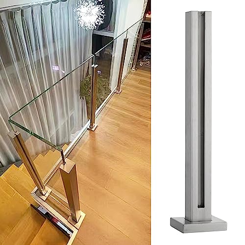 Pasamanos de escalera para balcones y terrazas con postes de diseño moderno