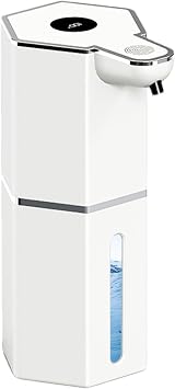 Liquid Soap Dispenser - Automatic Soap Dispenser, Automatic Foam Soap Dispenser for Kitchen | Automatic Soap Dispenser for Kitchen with 4 Adjustable Soap Levels, Automatic Soap Dispenser, Touchless,