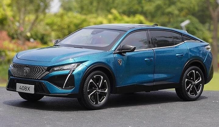 △Peugeot特注 1/18 プジョー 408X 2023 R（Amazon.co.jp: △Peugeot 