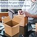 Peohud 5x5x5 Inches Shipping Boxes, 30 Pack Corrugated Cardboard Box, Small Cube Mailing Boxes for Packing, Moving, Shipping, Storage, Small Business