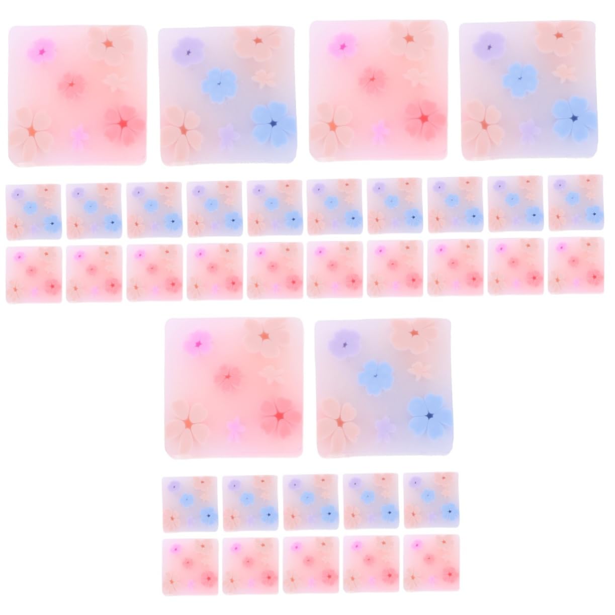 SHINEOFI 96pièces Erases Multi-Fonctions Gel Accessoires De Bureau Et Scolaire Effaceurs Cartoon Pratiques Et Adorables