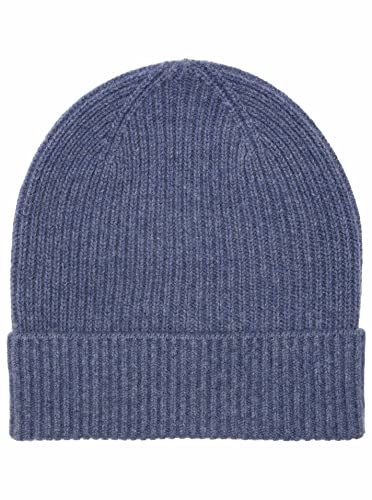 Zwillingsherz 100% Kaschmir Beanie – Strickmütze aus Cashmere –...