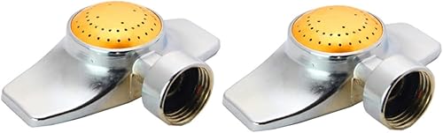 Yardwe Sistema de rociadores de agua de 360 grados, sistema de aspersor giratorio de 360 grados, rociador portátil, rociador de césped, rociador de