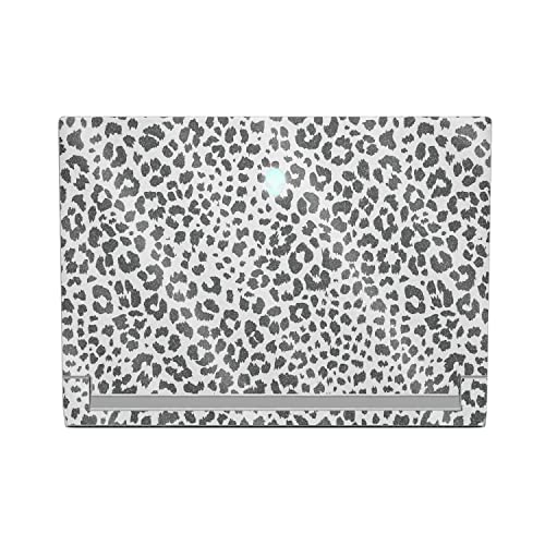 MightySkins Glossy Glitter Skin Compatible with Alienware X17 R2 (2022) Full Wrap Kit - Snow Leopard Print | Protective, Durable High-Gloss Glitter Finish | Easy to Apply | Made in The USA
