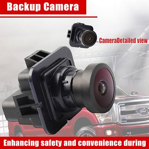 Image of No. EC3Z-19G490-A Rear View Backup Reverse Parking Camera /Rear View Camera | Compatible with Ford F250 F350 F450 F550 Super Duty 2013 2014 Reverse Park Assist Camera Replace EC3Z-19G490-B EC3Z19G490A