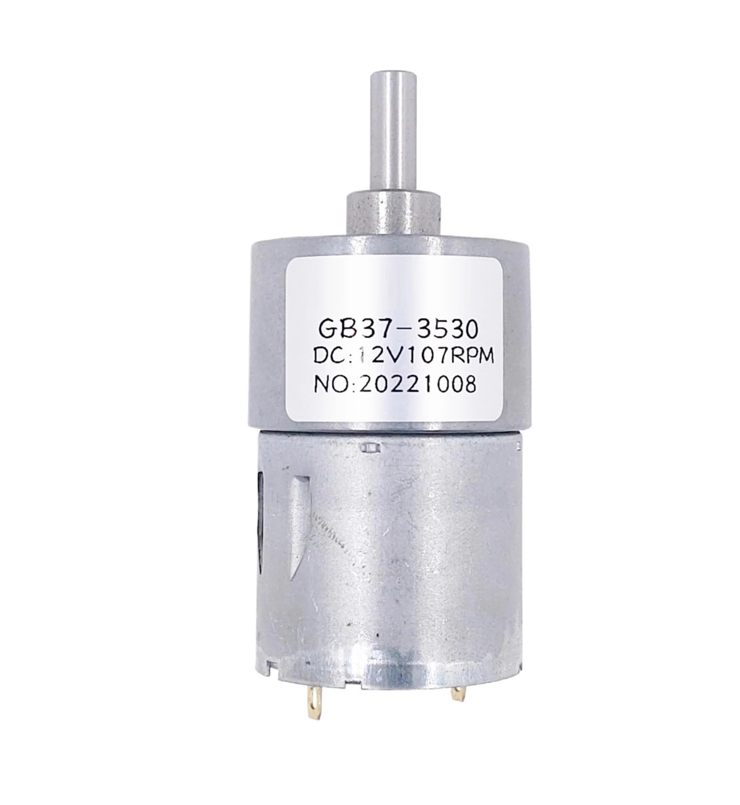 Moteur à engrenages avec boîte de vitesses en métal durable JGB37 - 4