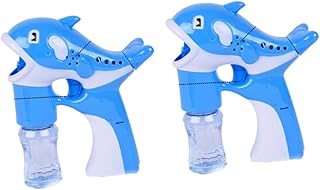 ibasenice 2pcs Toy for Kids Bubble Sticks for Kids Bubble Toys Bubble Maker Stick Automatic Dolphin Bubble Automatic Bubble Toy Music Blower Child Dolphin Toy Automatic Bubble Sticks