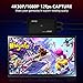 Y&H 4K Game Capture Card Live Streaming and Record in 4K30P or 1080P 120HZ,HDMI Zero-Lag Pass-Through USB3.0 Video Ultra-Low Latency for PS3, PS4, Xbox Series X/S, Xbox One, Nintendo Switch