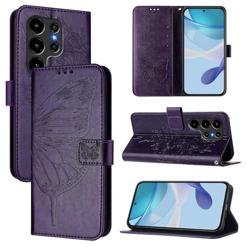 �X�}�z�P�[�X �Ή��@�� for Blackview Wave 10 �X�}�z�P�[�X�y�J�[�h�z���_�[�E�E�H���b�g�E�}�O�l�b�g�o�b�N���E�t���b�v�E�X�^���h�@�\�t���zViolet
