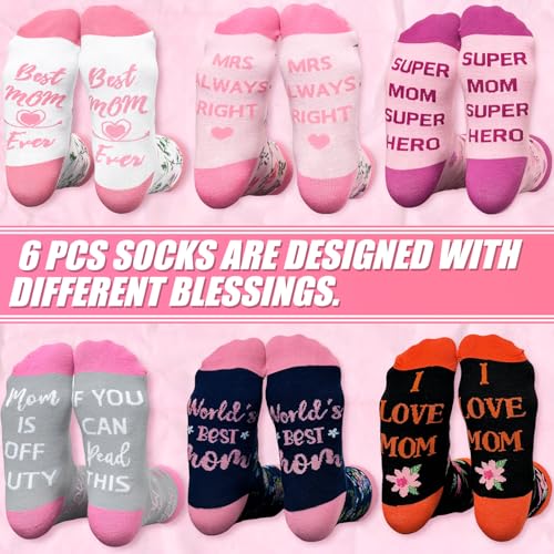 Image of 6 Pairs Ankle Socks for Women Men Novelty Gifts For Women Halloween Christmas Festival Birthday Gift