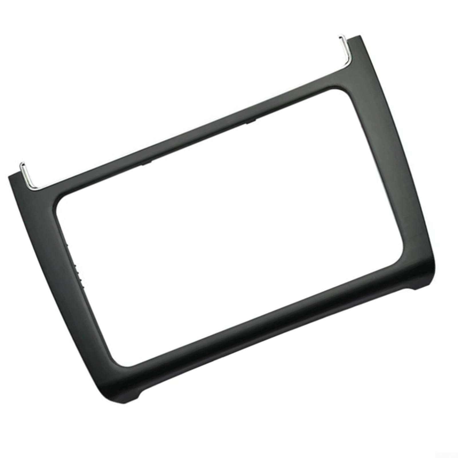 Armaturenbrett-Umrüst-Rahmen-Set für Polo 2014–2017, 2 DIN-Autoradio Einbauplatte, ABS-Material, matter Innenverkleidungsadapter