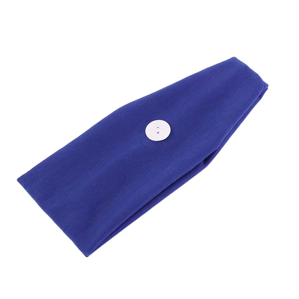 Bandeaux de sport à boutons pour hommes et femmes élastiques et antidérapants
